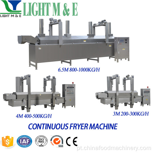 Máquina de fritura automática contínua da correia